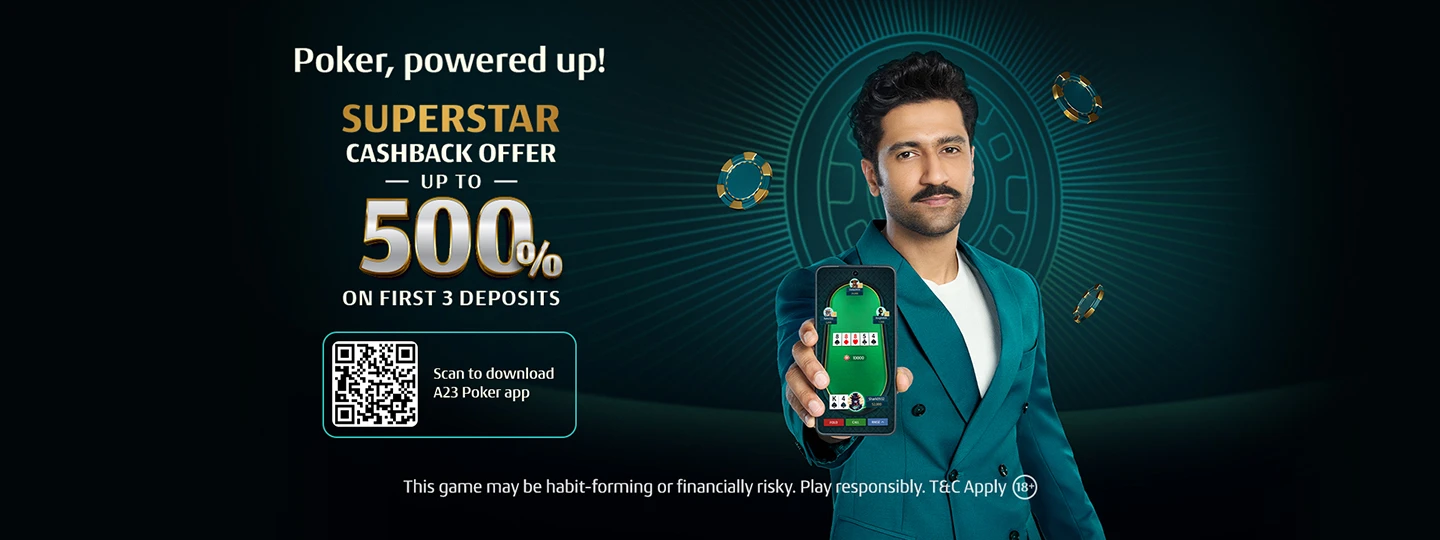 Superstar Cashback Offer Poker