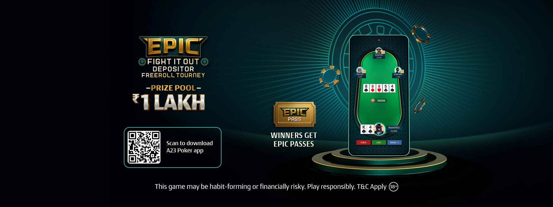 Epic Freeroll Promotion