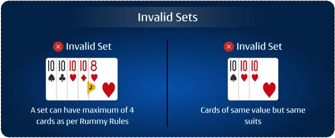 Valid set a23 rummy