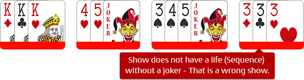 Rummy Joker rules