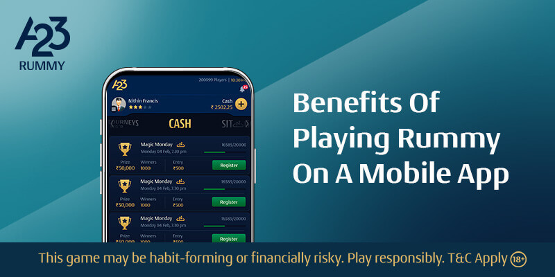 Benefits of Playing Rummy on A Mobile App
