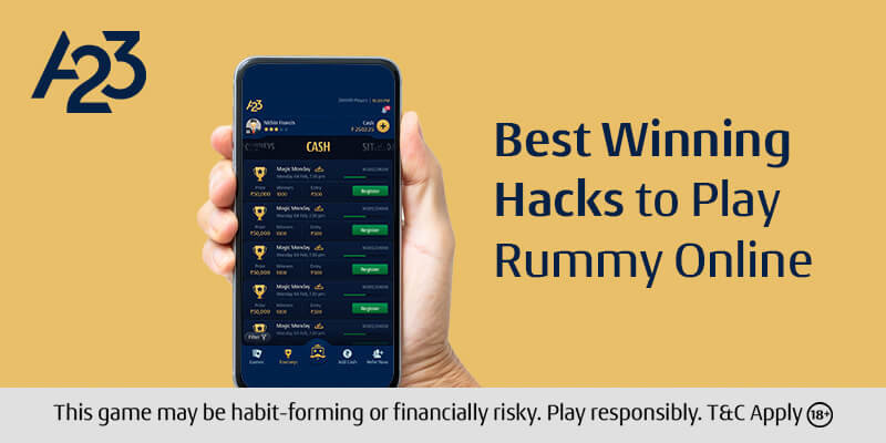 Best Winning Hacks to Play Rummy Online