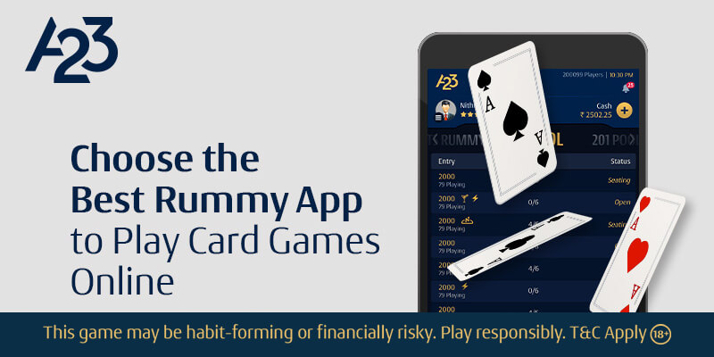 Choose the Best Rummy App to Play Card Games Online