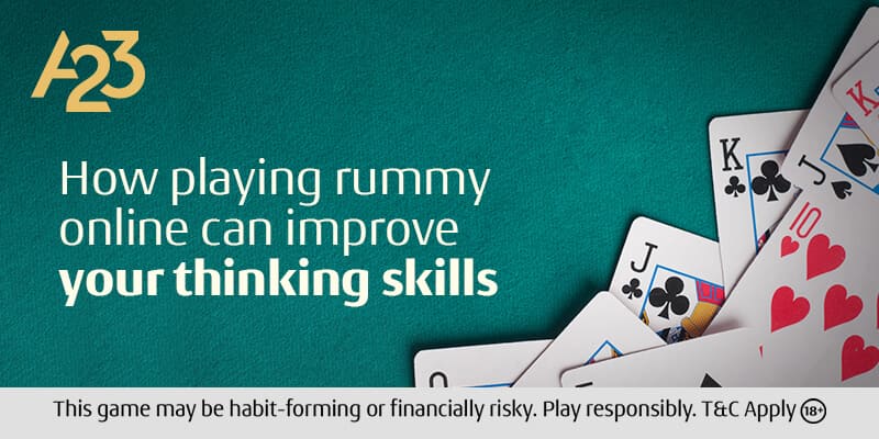 How Playing Rummy Online can Improve Your Thinking Skills