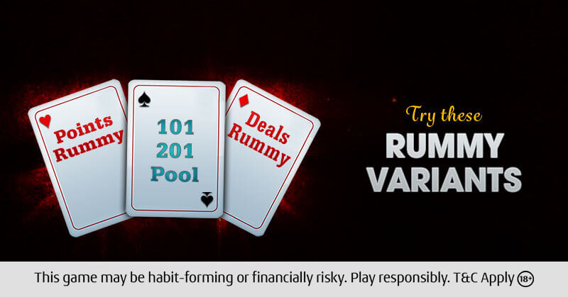 Try these Rummy Variants Online at A23 (Ace2Three)