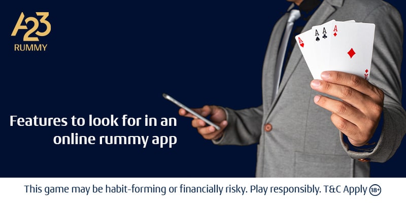Features to select Rummy App