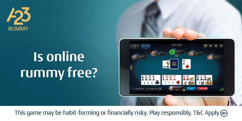 Is Online Rummy Free?