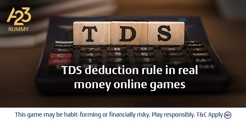TDS on Real Money Online Games
