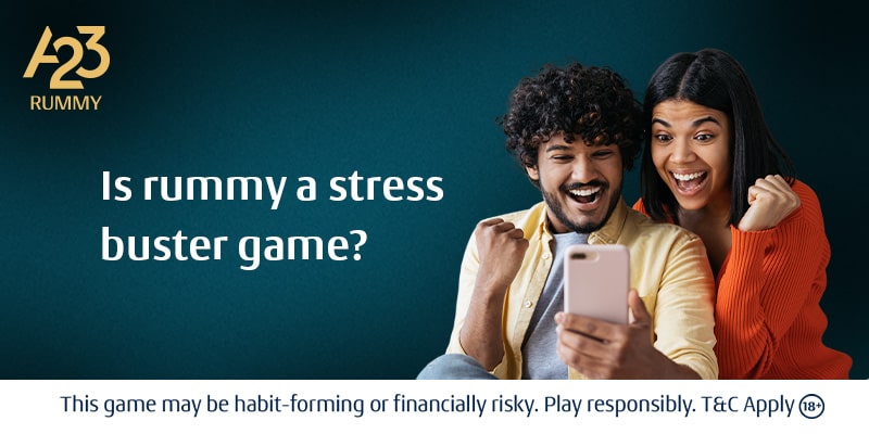 Rummy a Stress Relief Game
