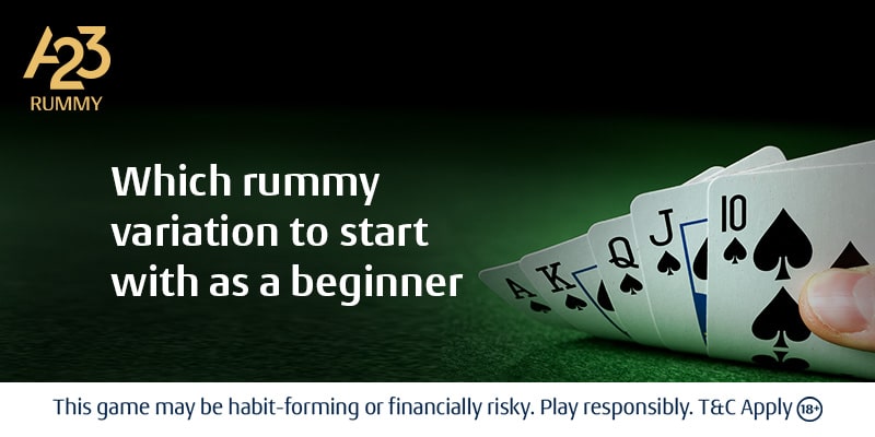 Rummy Variation to Play for a Beginner