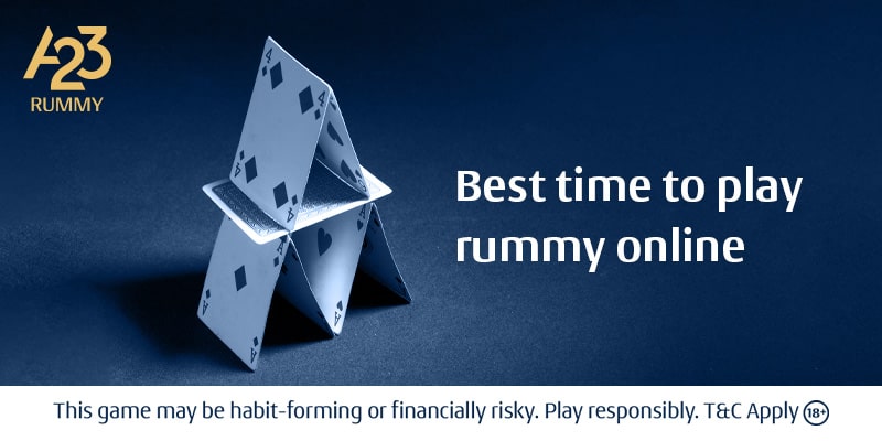 Best Time to Play Rummy Online